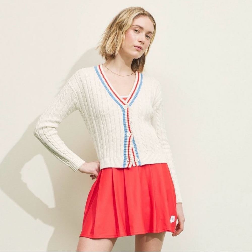 Prince Pickleball x Target Cable Knit Cardigan